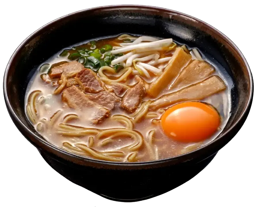 甘辛豚バラの徳島らーめん