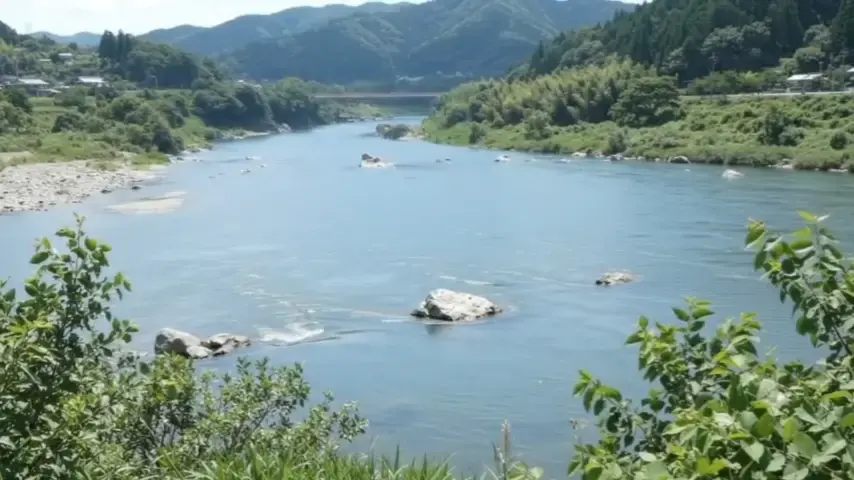 吉野川の清流